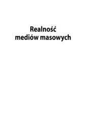 book Realność mediów masowych