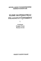 book Elemi matematika feladatgyűjtemény