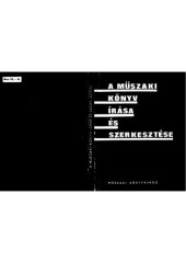 book A műszaki könyv írása és szerkesztése