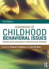 book Handbook of Childhood Behavioral Issues: Evidence-Based Approaches to Prevention and Treatment