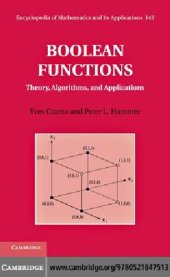book Boolean Functions : Theory, Algorithms, and Applications.