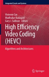 book High Efficiency Video Coding (HEVC). Algorithms and Architectures