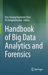 book Handbook of Big Data Analytics and Forensics