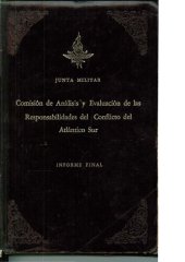 book Informe Rattenbach - Comisión de Análisis y Evaluación de Responsabilidades del Conflicto del Atlántico Sur