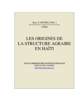 book Les origines de la structure agraire en Haïti