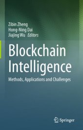 book Blockchain Intelligence: Methods, Applications and Challenges