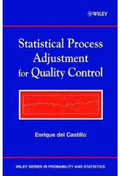 book Statistical process adjustment for quality control