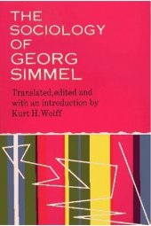 book The Sociology of Georg Simmel