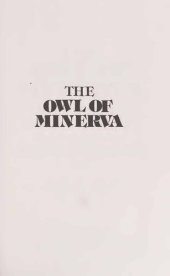 book The owl of Minerva. Philosophers on Philosophy