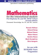 book Mathematics for the international student : pre-Diploma SL and HL (MYP 5 Plus)