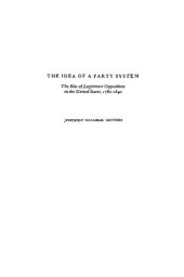 book The Idea of a Party System: The Rise of Legitimate Opposition in the United States, 1780-1840