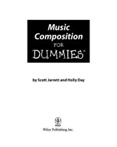 book Music Composition for dummies