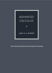 book Advanced Calculus