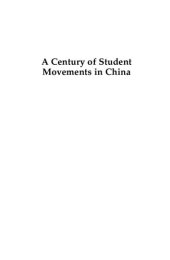 book A Century of Student Movements in China: The Mountain Movers, 1919-2019