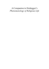 book A Companion to Heidegger’s Phenomenology of Religious Life