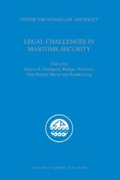 book Legal Challenges in Maritime Security