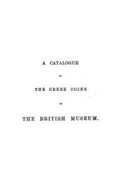 book Catalogue of the coins of Parthia