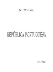 book numizma República Portuguêsa colônia