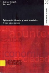 book Optimización dinámica y teoría económica