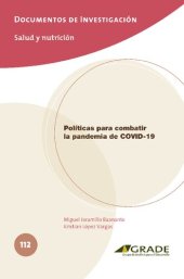 book Políticas para combatir la pandemia de COVID-19