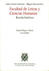 book Facultad de Letras y Ciencias Humanas: reseña histórica