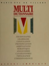 book Multidictionnaire des difficultes de la langue française