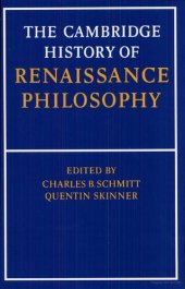 book The Cambridge History of Renaissance Philosophy