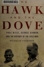 book The Hawk and the Dove: Paul Nitze, George Kennan, and the History of the Cold War