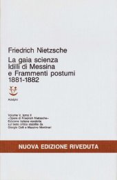 book Idilli di Messina - La gaia scienza - Frammenti postumi (1881-1882)