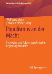 book Populismus an der Macht. Strategien und Folgen populistischen Regierungshandelns