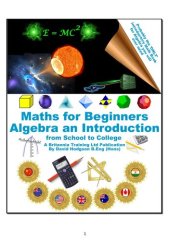 book Maths for Beginners: Algebra an Introduction