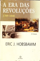 book A Era das Revoluções 1789 1848