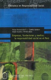 book Empresas, fundaciones y medios: la responsabilidad social en el Perú