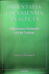 book A Reference Grammar of Old Nubian