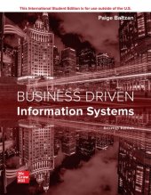 book LOOSE LEAF BUSINESS DRIVEN INFORMATION SYSTEMS