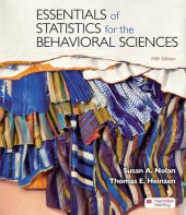 book Essentials of Statistics for the Behavioral Sciences