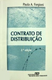 book Contrato de distribuição