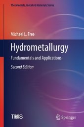 book HYDROMETALLURGY fundamentals and applications.