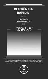 book Referência Rápida aos Critérios Diagnósticos do DSM-5