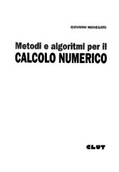 book Metodi e algoritmi per il calcolo numerico