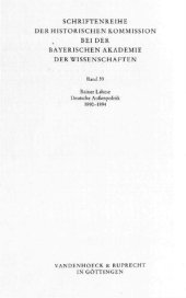 book Deutsche Außenpolitik1890-1894 : Von der Gleichgewichtspolitik Bismarcks zur Allianzstrategie Caprivis