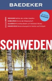 book Baedeker Reiseführer Schweden mit GROSSER REISEKARTE