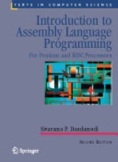 book Introduction to Assembly Language Programming: For Pentium and RISC Processors