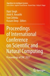 book Proceedings of International Conference on Scientific and Natural Computing: Proceedings of SNC 2021