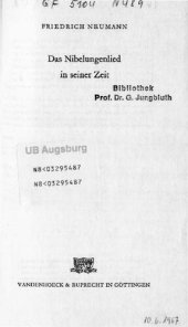 book Das Nibelungenlied in seiner Zeit