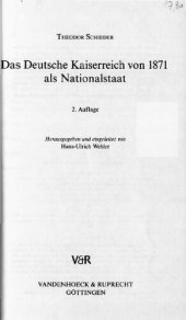 book Das Deutsche Kaiserreich von 1871 als Nationalstaat