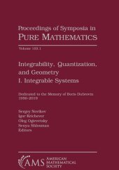 book Integrability, Quantization, and Geometry: I. Integrable Systems