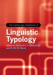 book The Cambridge Handbook of Linguistic Typology