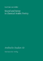 book Sound and Sense in Classical Arabic Poetry