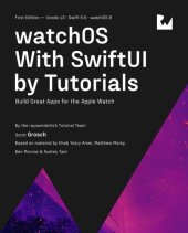 book watchOS With SwiftUI by Tutorials